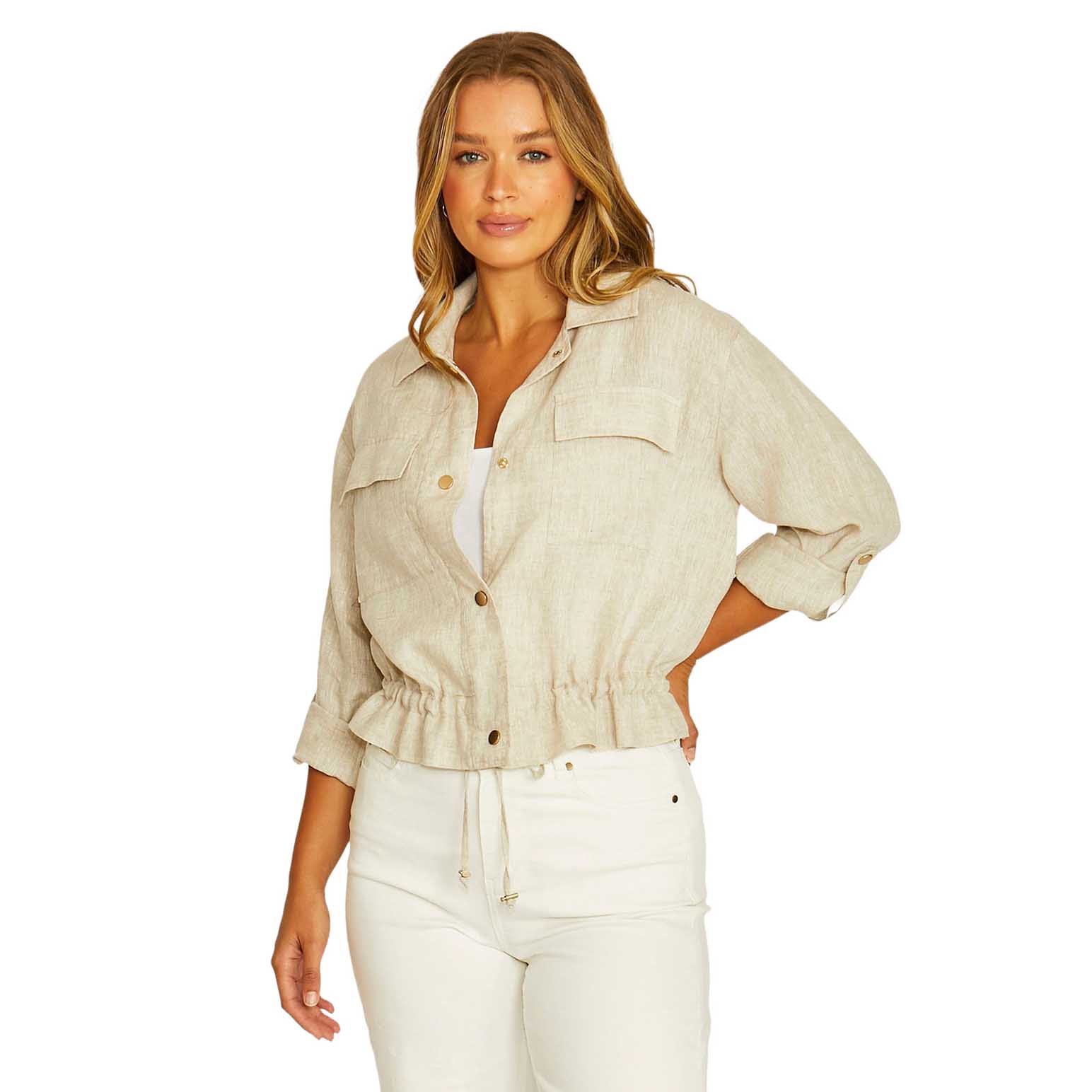 Jump Drawstring Jacket